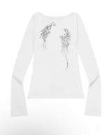 ETHER ANGEL WINGS LONG SLEEVE T (2COLOR)