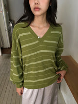 Aberdeen Striped Knit (3color)
