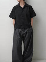 26SS TP1 Cropped Cuban Collar Shirt