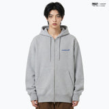 EXCLUSIVE HOODIE ZIP-UP 2 SET [GREY]