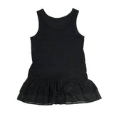 Frill layered sleeveless