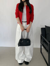Nanore Round Neck Knit Cardigan