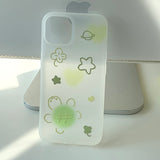 Clover Turtle Phone Case_matt