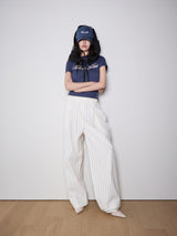 Cropped Signature Tee