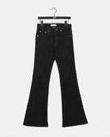 Clan Stripe Spandex Bootcut Denim Pants