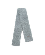 C HAIRY MUFFLER_LIGHT BLUE