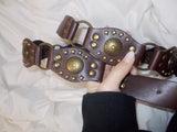 BUCKLE BROWN BELT