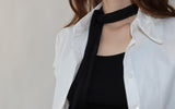  Tiny Dot Scarf (black)
