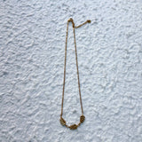 Golden Whisper Leaf Necklace