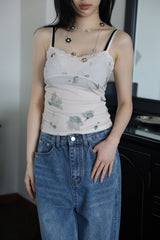 Pony Flower Frill Blouse