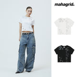 TRUTH EYELET TEE_BLACK