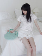 2-WAY ROUND BAG (DOT MINT)