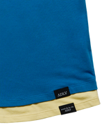 26SS WOMAN POINT LABEL LAYERED SHORT SLEEVE T-SHIRT