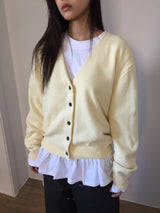 Soft V-Neck Cardigan (1 Colors)