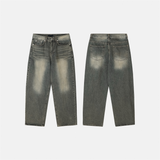 サンドカーブドデニムパンツ (S, M, L)