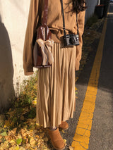 ピローリボンバッグ_chocolate brown