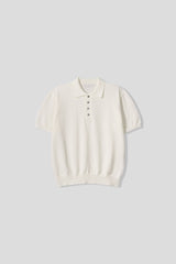 Easter bookle knit collar tee