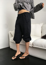 STITCH HAREM JOGGER PANTS