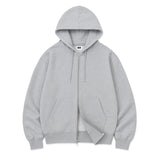 [Unisex] BASIC LINE OVER FIT 2-WAY ZIP-UP (4color)