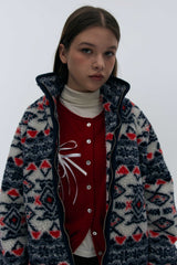 NORDEN FLEECE JACKET / NAVY