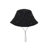 Sun Flower safari bucket hat (Black)