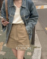 【MADE】コットンミニスカート