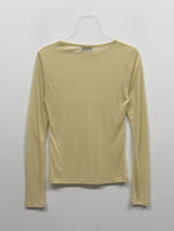 Feeling Tencel Round Neck T-shirt