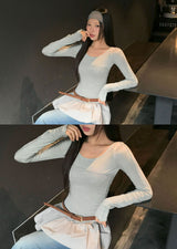 Mellow Design Long-Sleeve T-shirt