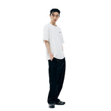 CUTTING CONSTRUCTION T-SHIRT [WHITE]