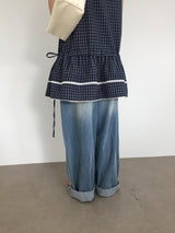 Bleach Relaxed Fit Denim (2color)