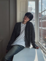Cree Pigment Knit Cardigan