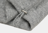 ローガンウェストツーウェイオーバーフィットニットフーディドジップアップ