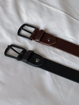 ASCLO 30 Mono Black Buckle Belt (2color)