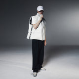 BOLDEST GOOSE PADDED VEST-WHITE