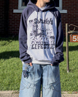 Swing Raglan Oversized Hoodie