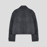 Comel wool crop blazer