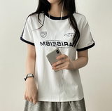 リッパートラックラインカラー半袖Tシャツ