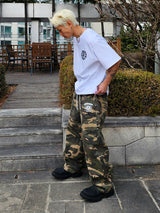 VENTIQUE カモリベットワイドパンツ2カラー