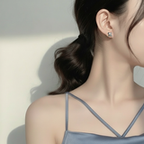 [NMIXX Kyujin Piercing] Urban Bandage Shaped Piercing - Silver Color