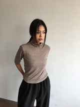 ルネシルキーポロTシャツ (4 Colors)