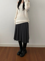 ネフオフショルダーニットウェア (3color)
