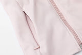 Petite zip-up - pink