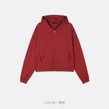 タイニークロップドジップアップ (5 Colors)