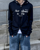 Acro Slim Jersey Zip-Up Hoodie