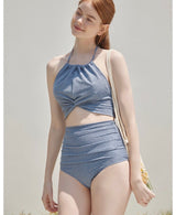 Jennie Top and Bottom Set Blue