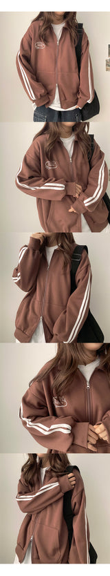 Rango Track Line Collar Two Way Zip-Up