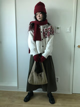[MD's Pick] ノアコットンピンタックロングスカート(3color)