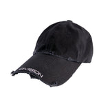 DISTRESSED PLAIN CAP