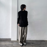 ストラクチャーショルダーカットトップス
