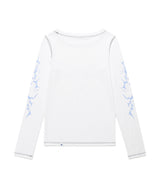 W STEM LS TEE WHITE(CV2FSFT553A)